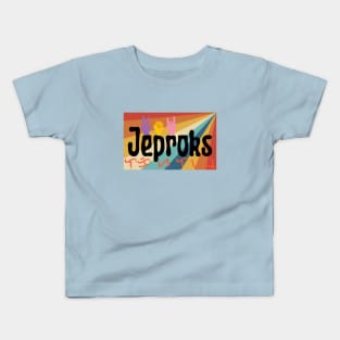 'Jeproks' / Baybayin word Laki sa Layaw (Spoiled / Comfort in one's living) Kids T-Shirt